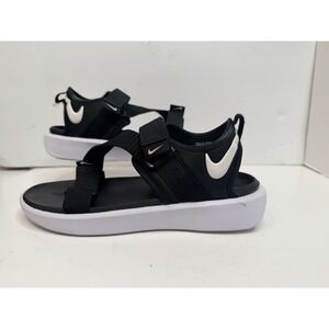 Nike Sandals Women's 9 DJ6608-001 Black White Comfort Sport Adjustable